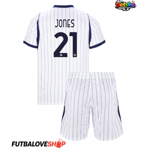 Dres Inter Milan Curtis Jones #21 Preč pre deti 2026-27 Krátky Rukáv (+ trenírky)